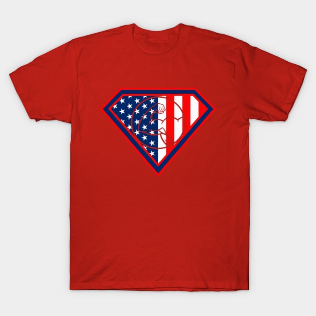 Super P Muscle T-Shirt by Liberty Steele